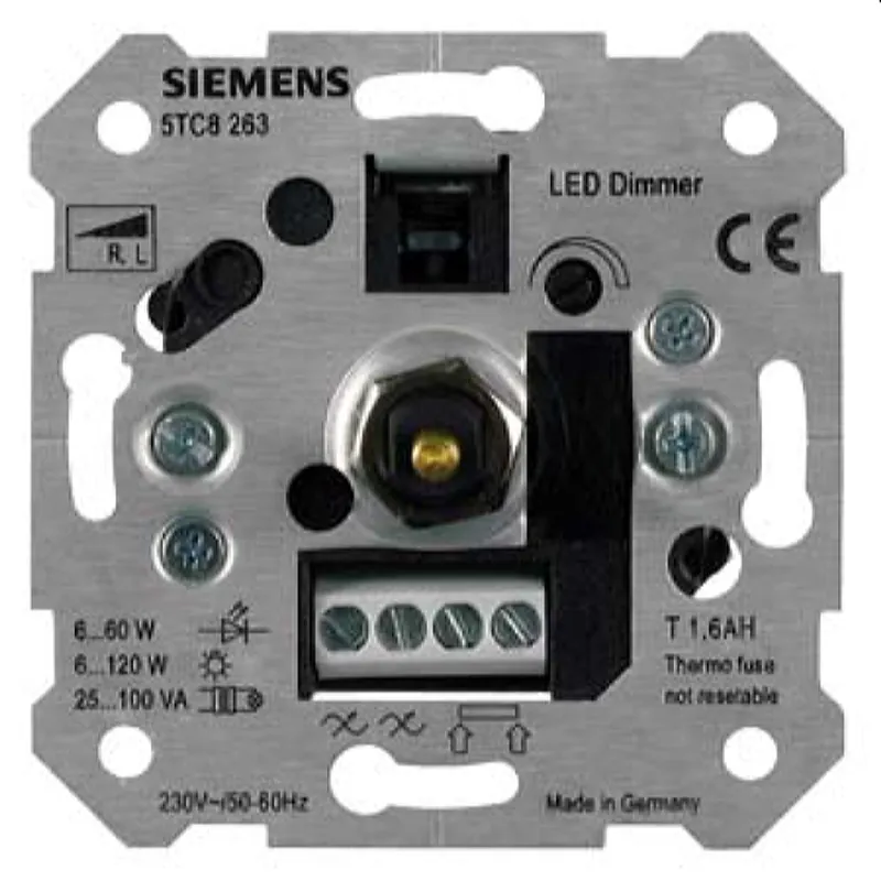 Siemens Dimmer fuer R L 6-120W magnetisch 5TC8263