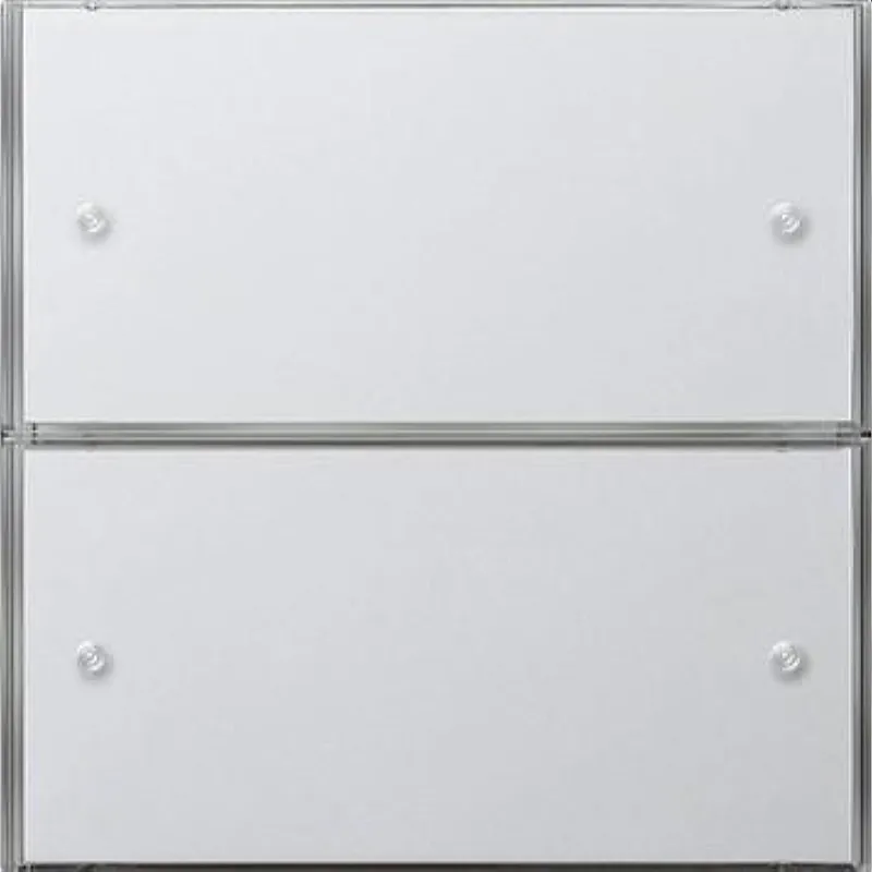 Gira Tastsensor 2032112 3 KNX Komfort 2fach Flaeche rw
