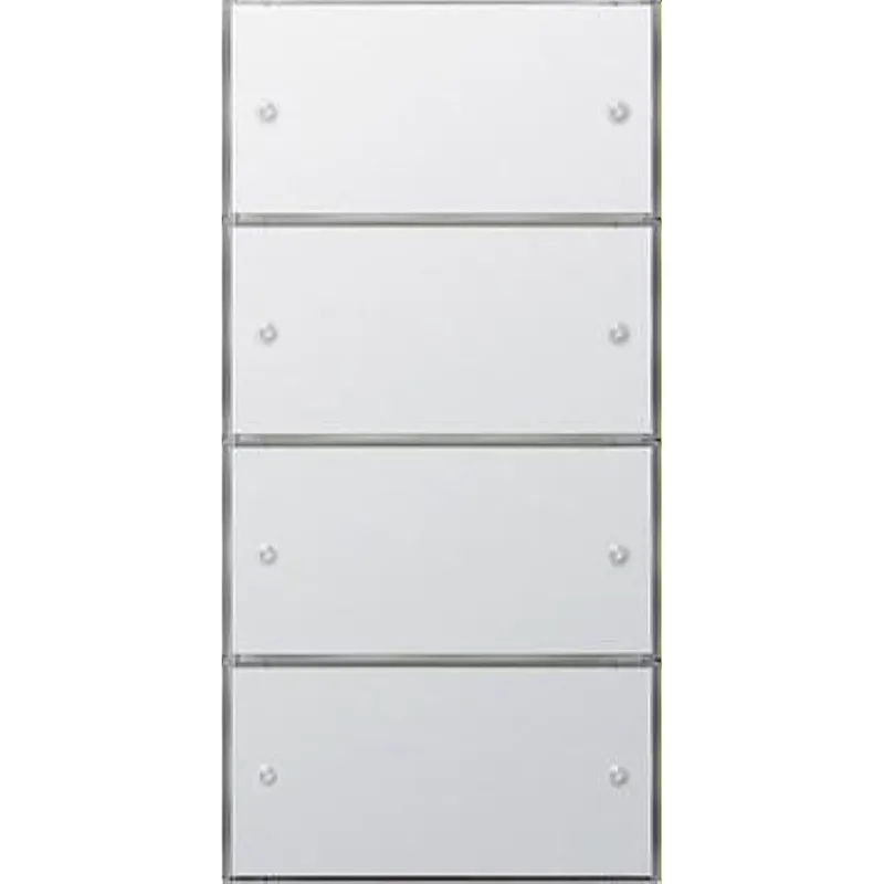 Gira Tastsensor 2035112 3 KNX Komfort 4fach 2+2Flaecherw