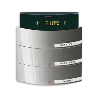 Busch-Jaeger 6321/38-20 triton 3/6fach MF/IR Raumtemperaturregler