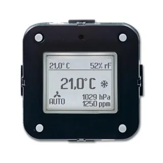 Busch-Jaeger 6109/28 mit CO2/Feuchte-Sensor Raumtemperaturregler