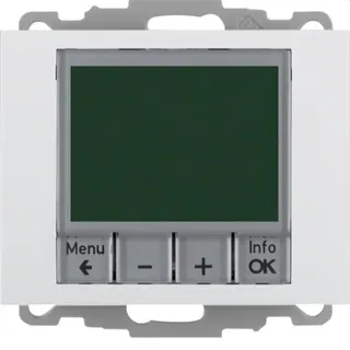 Berker Raumtemperaturregler M320447109 polarweiss glaenzend