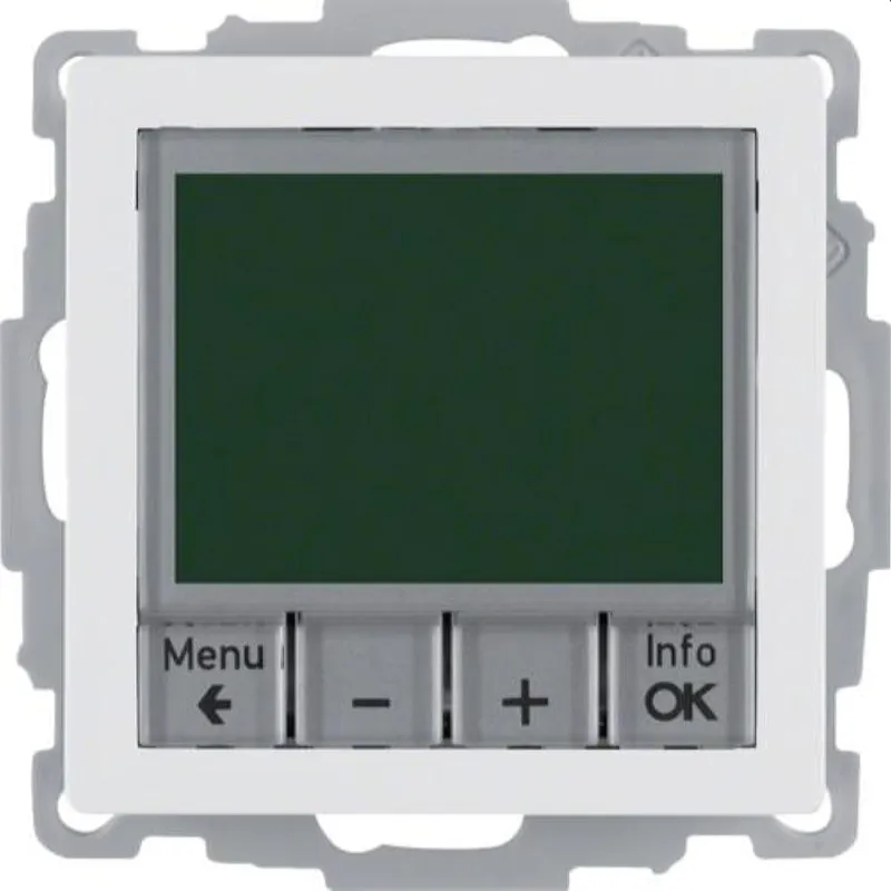 Berker Raumtemperaturregler M320446089 polarweiss samt