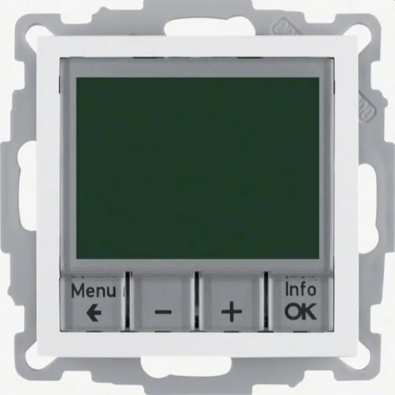Berker Raumtemperaturregler M320441909 polarweiss matt