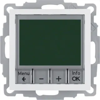Berker Raumtemperaturregler M320448989 polarweiss glaenzend