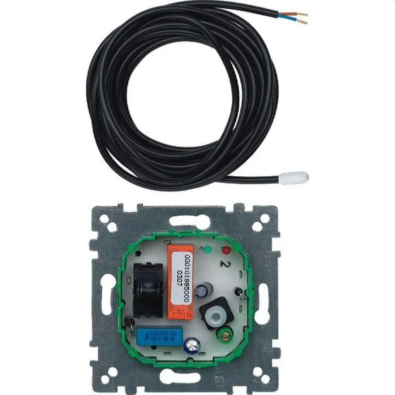 Merten Fußbodentemperaturregler 537100 mit Schalter AC 230V 10(4)A