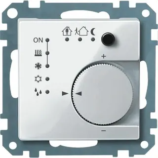 Merten Raumtemperaturregler 616719 KNX polarweiss glaenzend