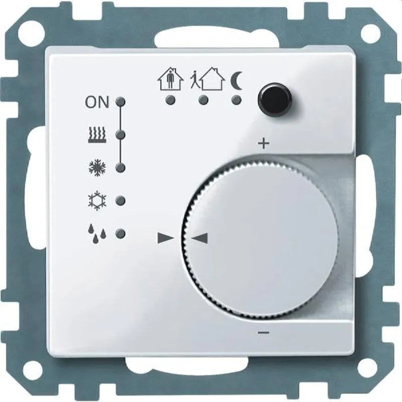 Merten Raumtemperaturregler 616725 KNX aktivweiss glaenzend