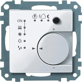 Merten Raumtemperaturregler 616725 KNX aktivweiss glaenzend