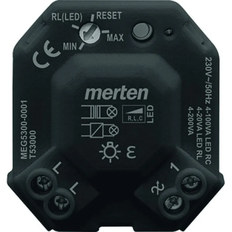 Merten Dimmermodul MEG5300-0001 schwarz