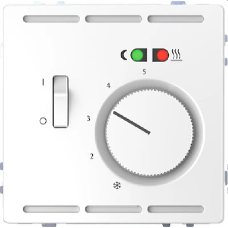 Merten Fußbodentemperaturregler 230V Lotosweiss System Design