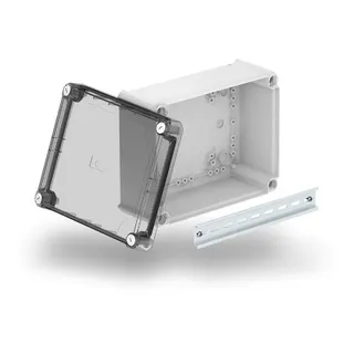 OBO Kabelabzweigkasten T 250 OE HD TR mit transparentem Deckel