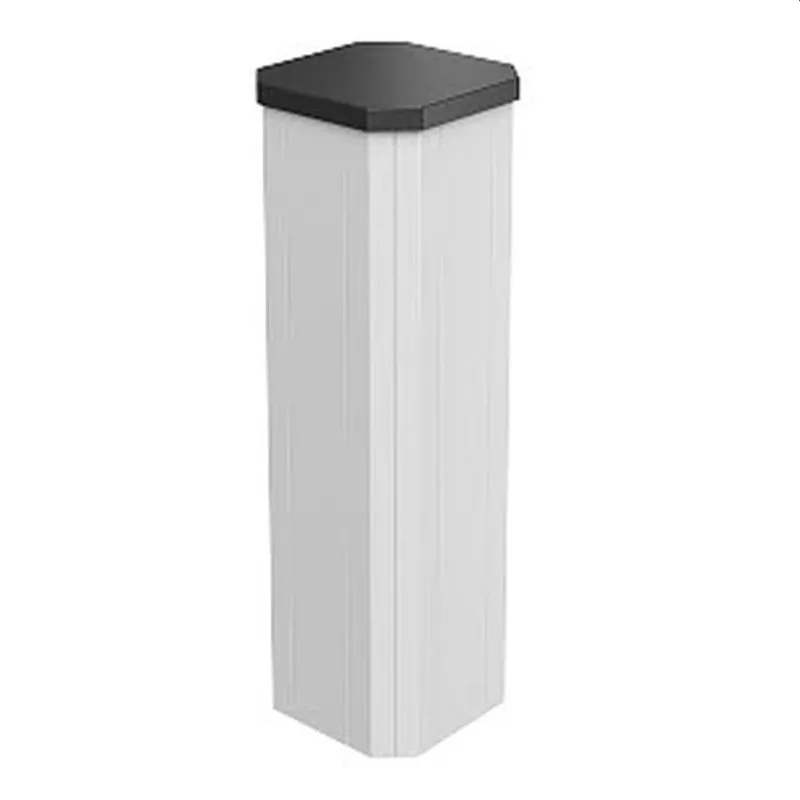 OBO Installationshalbsäule ISSHS4 61OT3LGR mit Systemöffnung 80