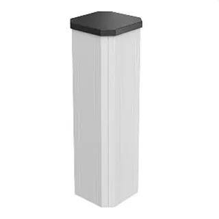OBO Installationshalbsäule ISSHS4 61OT3LGR mit Systemöffnung 80 – Bild 1