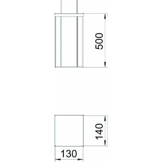 OBO Installationssäule ISSHS140500EL Boden – Bild 2