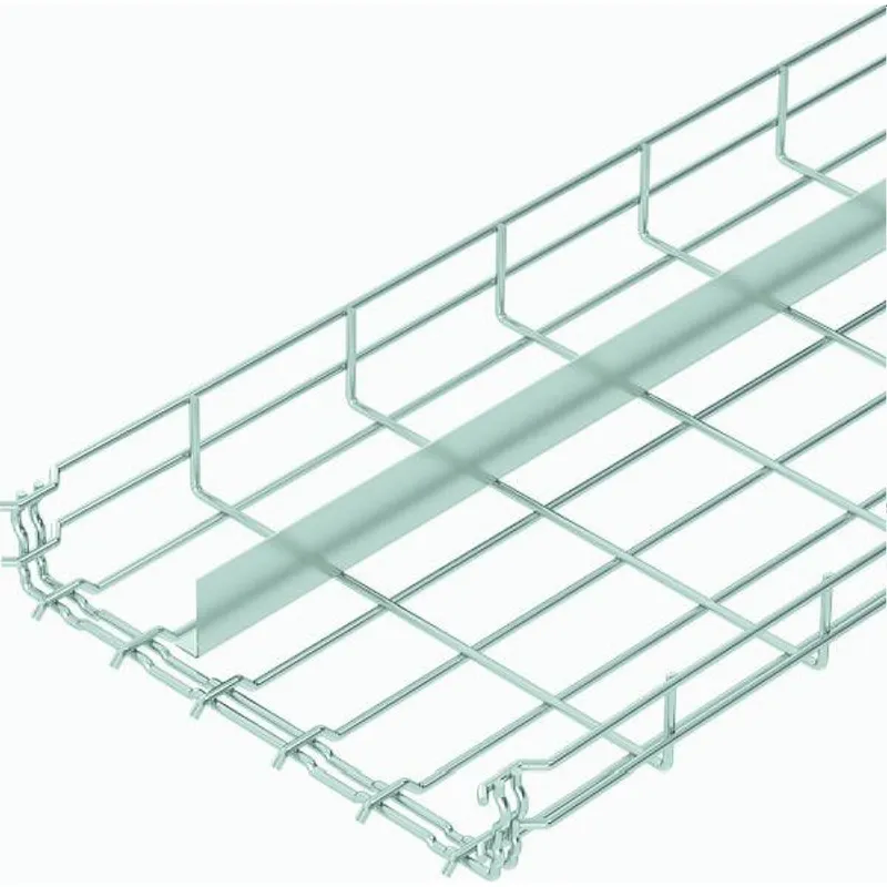 OBO Gitterrinne GRM-T 55 300 G mit 1 Trennsteg