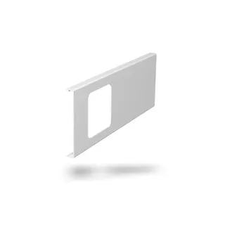 OBO Oberteil f.Geräteeinbau D 2-1 110 RW 1fach 110x300 reinweiss
