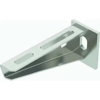 OBO Wand- und Stielausleger AW15/11 VA4571 Edelstahl m. Kopfplatte