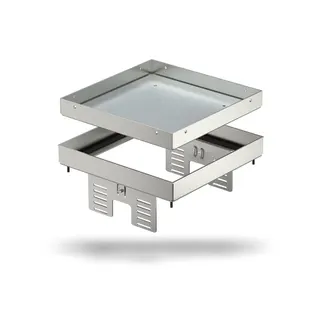 OBO Quadratische Kassette RKN2 UZD3 4VS20 blind 200x200mm
