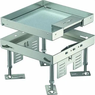 OBO Quadratische Kassette RKSN2 4 VS 25 m. Auslass 200x200mm