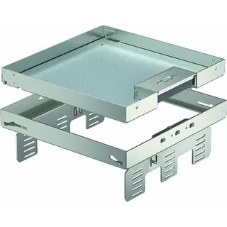 OBO Quadratische Kassette RKSN2 UZD3 9VS25 m. Auslass 243x243mm