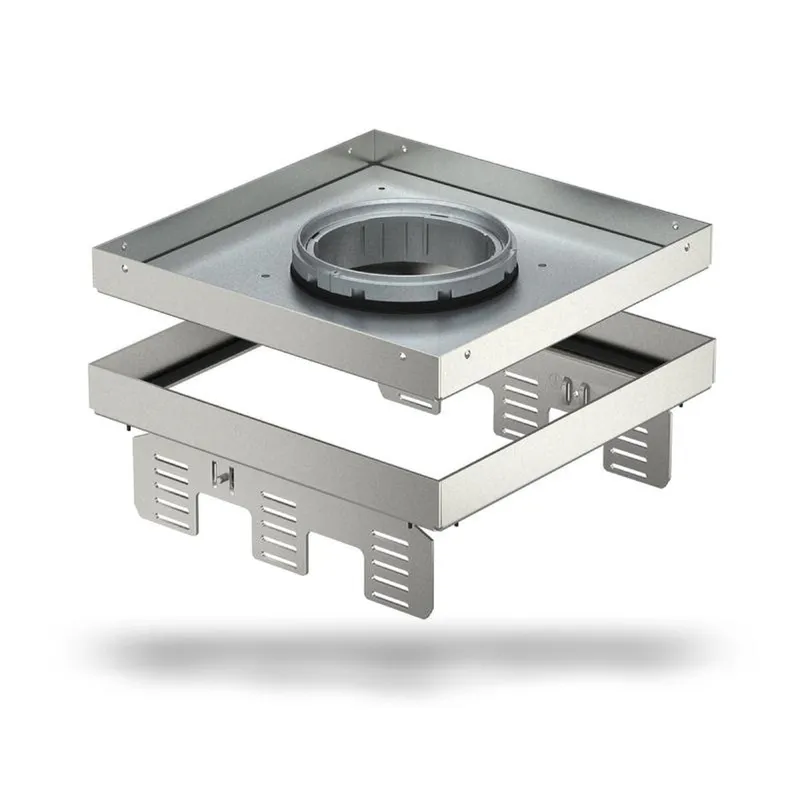 OBO Quadratische Kassette RKFN2UZD3 9VS20 für Tubus 243x243mm