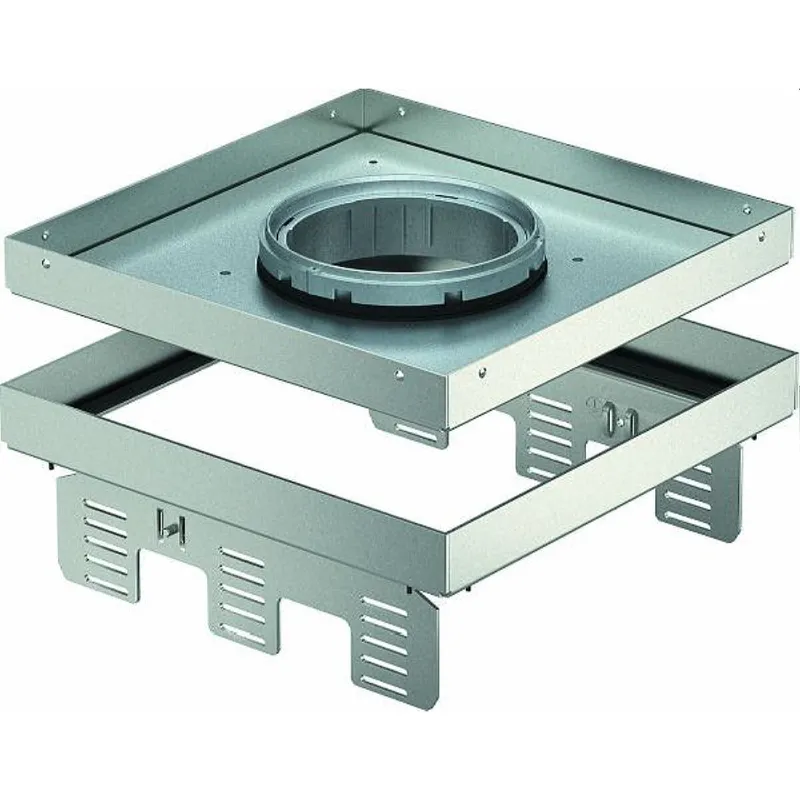 OBO Quadratische Kassette RKFN2UZD3 9VS25 für Tubus 243x243mm