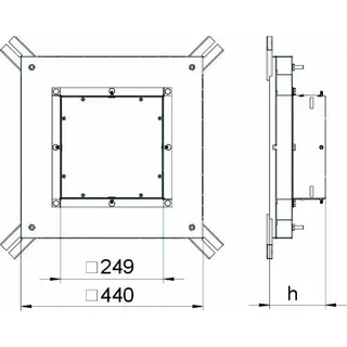 OBO Im-Beton-Dose IBD35038 9 für GES9 FS – Bild 2
