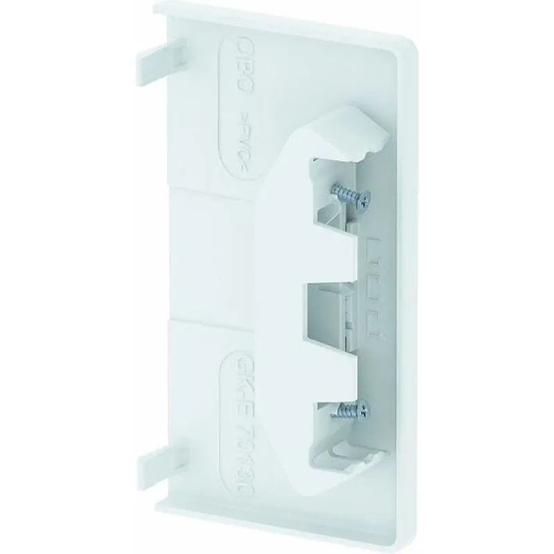 OBO Endstück GKH-E70130RW halogenf 70x130 reinweiss