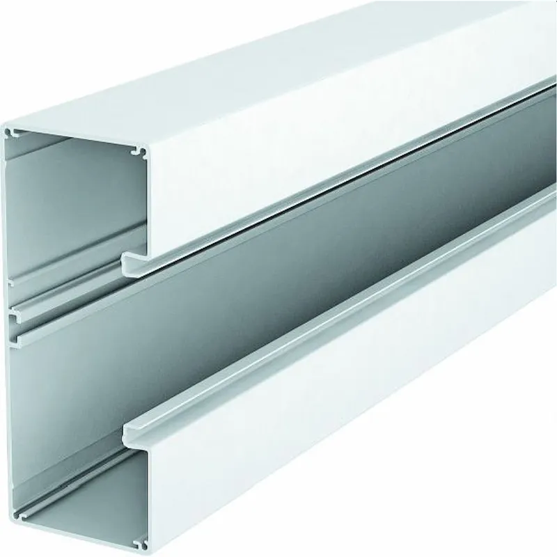 OBO Alu-Geräteeinbaukanal GA-S70170RW 70x170 reinweiss symmetrisch