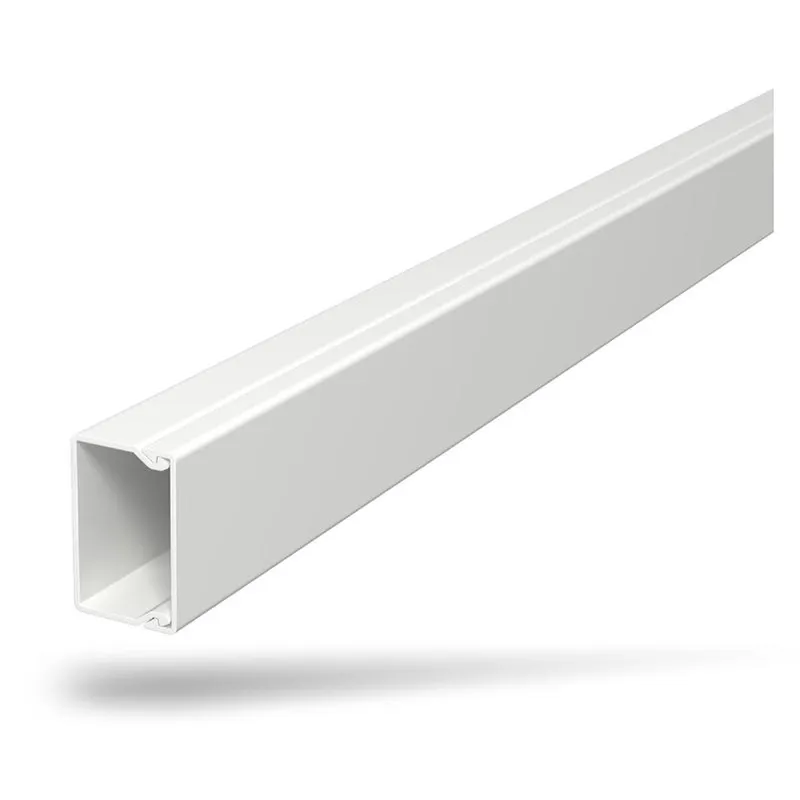 OBO Wand- und Deckenkanal WDK 40040 40x40 lichtgrau