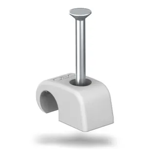 OBO Haft-Clip 2026 7-12mm, L35 lichtgrau