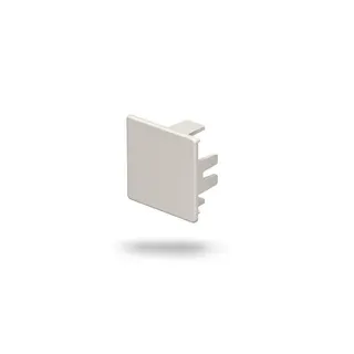OBO Endstück WDK/HE 40040 40x40mm cremeweiss