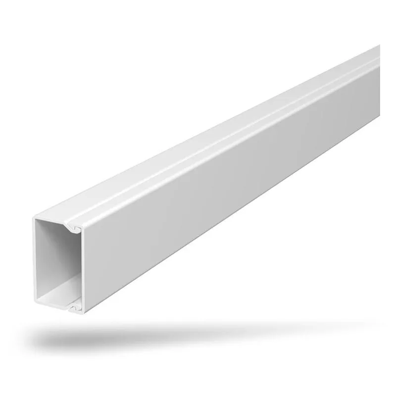 OBO Wand- und Deckenkanal WDK 40040 40x40 reinweiss