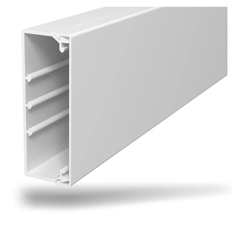 OBO Wand- und Deckenkanal WDK 40110 40x110 reinweiss