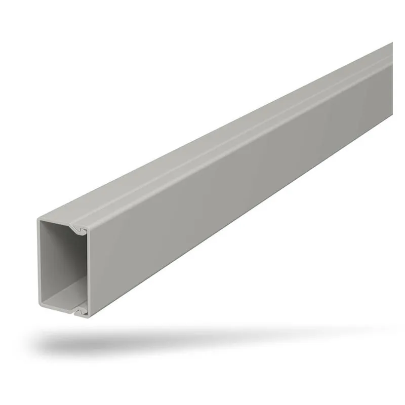 OBO Wand- und Deckenkanal WDK 40040 40x40 steingrau