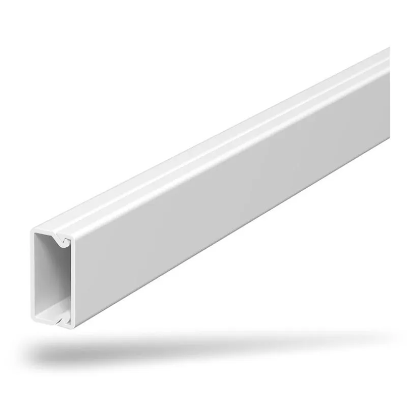 OBO Wand- und Deckenkanal WDK 10020 10x20 reinweiss