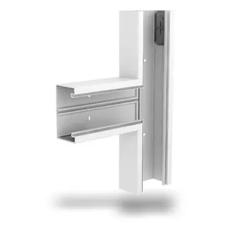 OBO T-Stück GK-T70130RW reinweiss 70x130mm