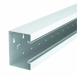 OBO Stahlblech-Geräteeinbaukanal GS-S90130 90x130 reinweiss