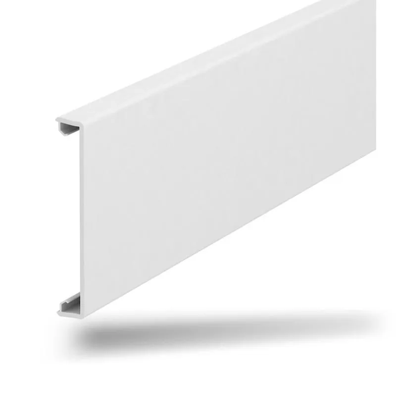 OBO GK-Oberteil Kunststoff GK-OTGLGR 80mm lichtgrau glatt
