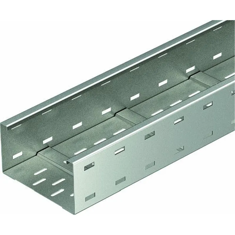 OBO Weitspannkabelrinne WKSG 130 gelocht VA4301 110x300mm