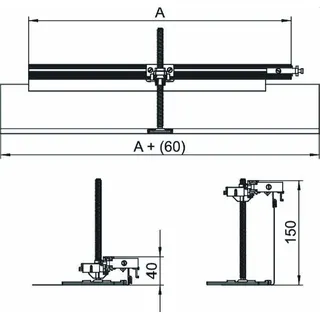 OBO Bausatz OKA-G30040150FBR rechts 300mm – Bild 2
