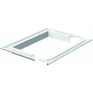 OBO Wandabschlussblende TWVR 140x110mm reinweiss Aluminium