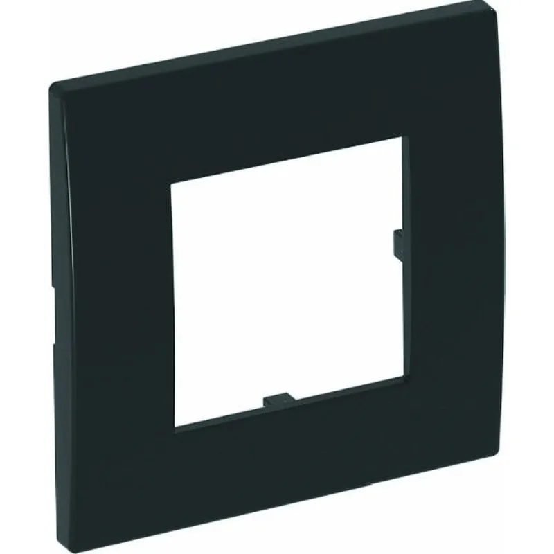 OBO Abdeckrahmen AR45-F1 SWGR Modul 45 1fach schwarzgrau
