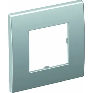 OBO Abdeckrahmen AR45-F1 AL Modul 45 1fach alu lackiert
