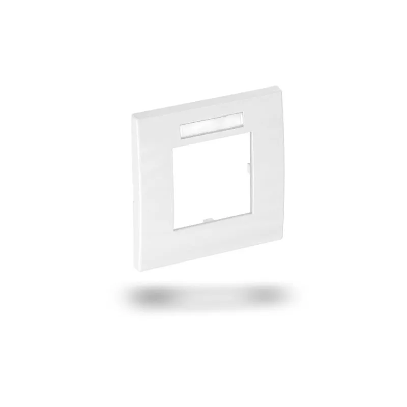 OBO Abdeckrahmen AR45-BF1 RW Modul 45 1fach reinweiss