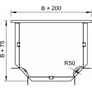 OBO T-Abzweigstück RT620F horizontal – Bild 2