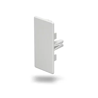 OBO Endstück WDK/HE 40090 40x90mm reinweiss