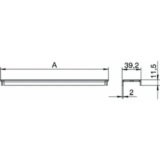 OBO Deckelstossdichtung DSD2/300 für OKA-G und OKA-W – Bild 2