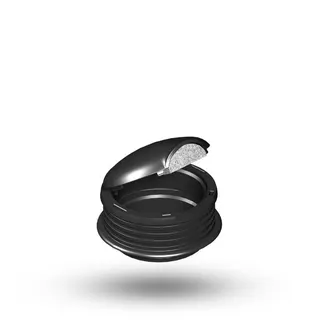 OBO Geräteschutzhaube SHF80/30/9011 schwarz